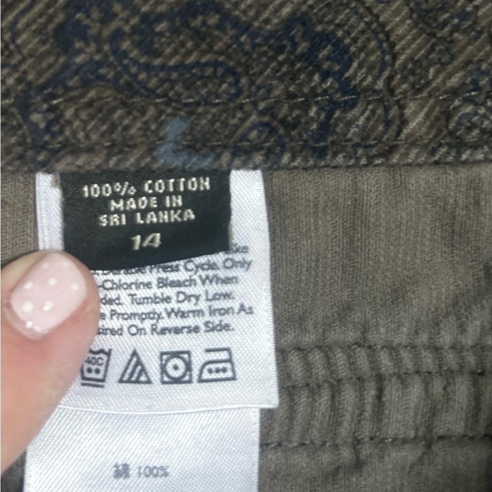 Eddie Bauer Patterned Mini Skirt - image 6